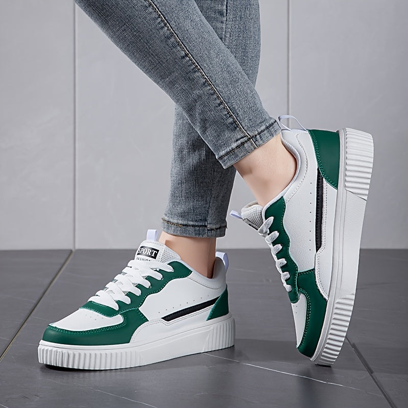 Women's Stylish & Lightweight Sneakers - Comfortable, Breathable Fabric Lining, Non-Slip Sole for All Seasons