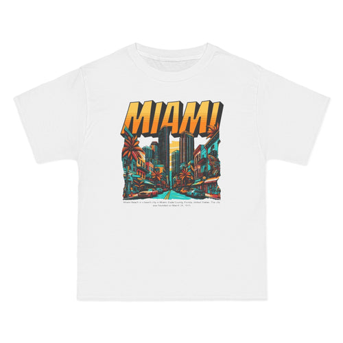 Miami Vintage Graphic T-Shirt - Perfect for Summer Adventures