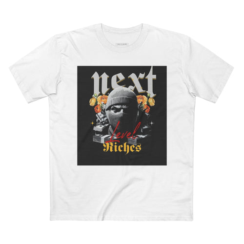 Next Level Riches Graphic Tee for Ambitious Men