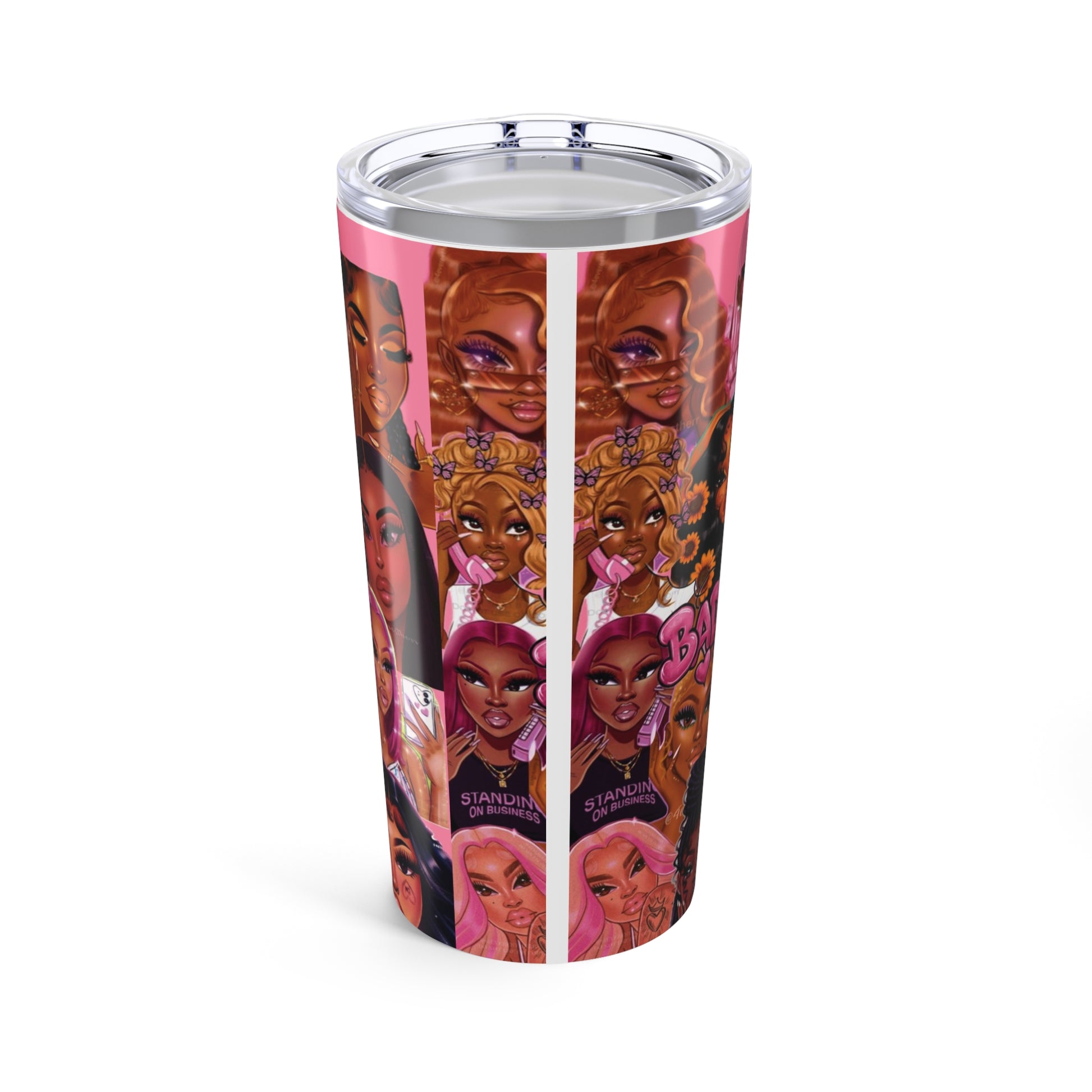 BADDIE BAE  20oz Tumbler - Bold & Beautiful Design for Empowerment Lovers