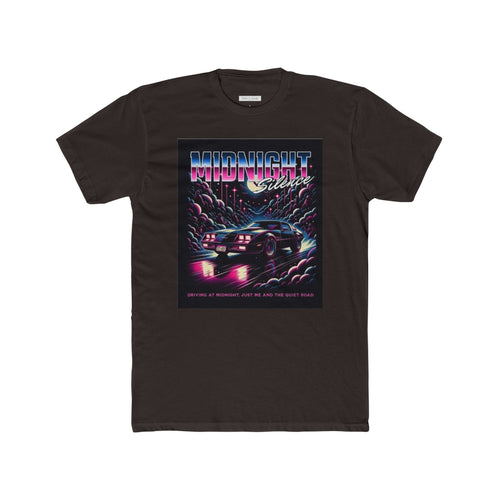 Retro Midnight Cruise Women Cotton Crew Tee