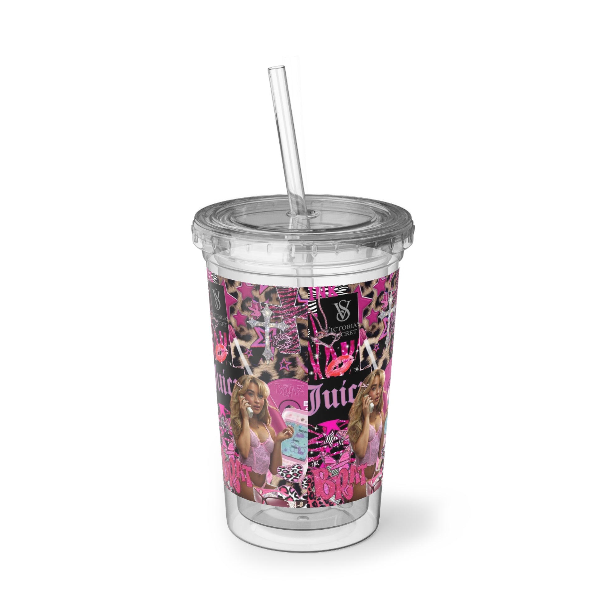 Suave Acrylic Cup - Fun & Stylish Drinkware for Every Occasion
