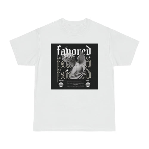 Favored Male Graphic T-Shirt - Stylish and Inspirational Apparel