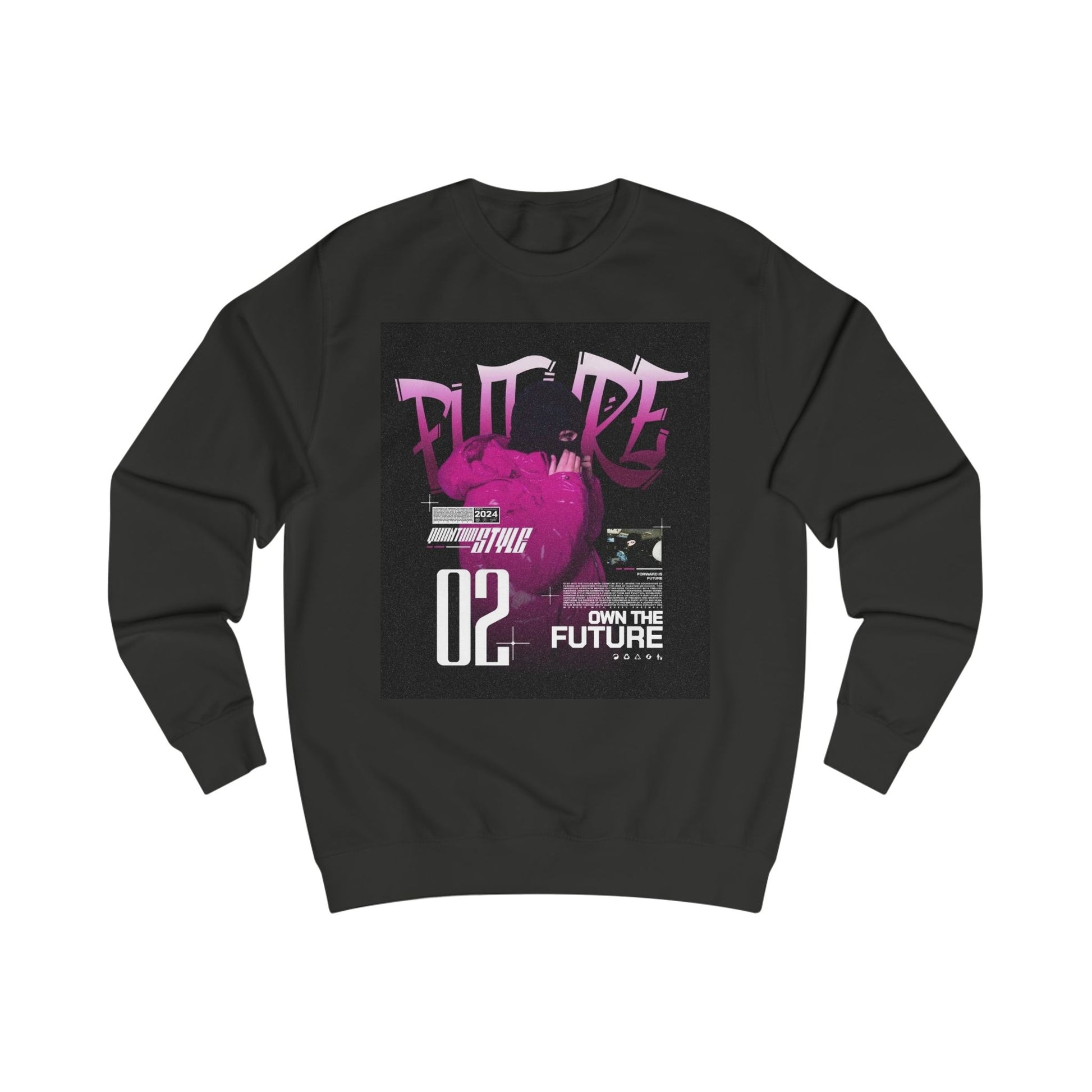 Future Vibes Men's Sweatshirt - Own the Future Graphic Pullover