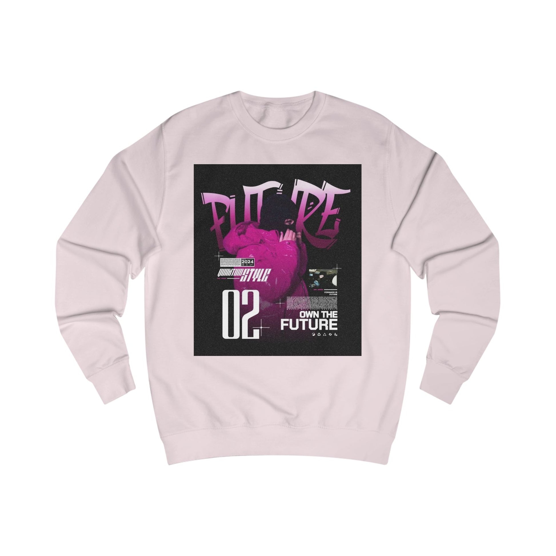 Future Vibes Men's Sweatshirt - Own the Future Graphic Pullover