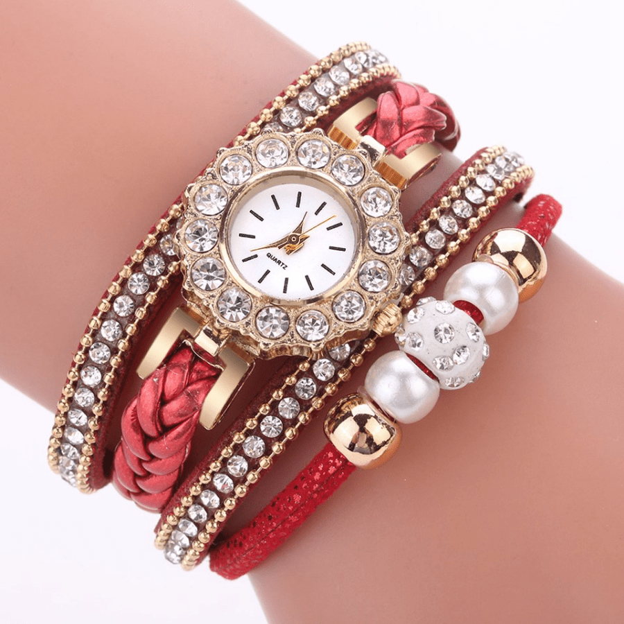 Luxury Dress Creative Watches Casual Women Bracelet Wristwatch Clock Christmas New Year Birthday Gifts