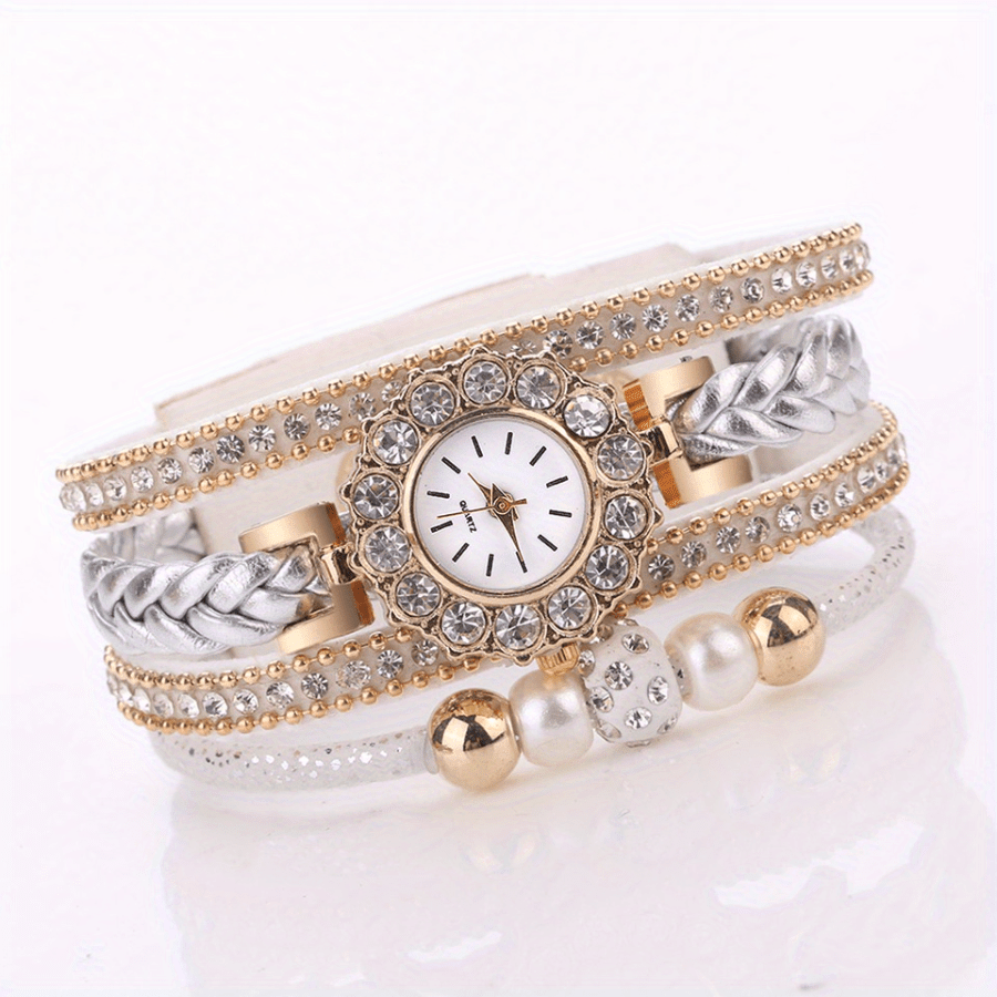Luxury Dress Creative Watches Casual Women Bracelet Wristwatch Clock Christmas New Year Birthday Gifts
