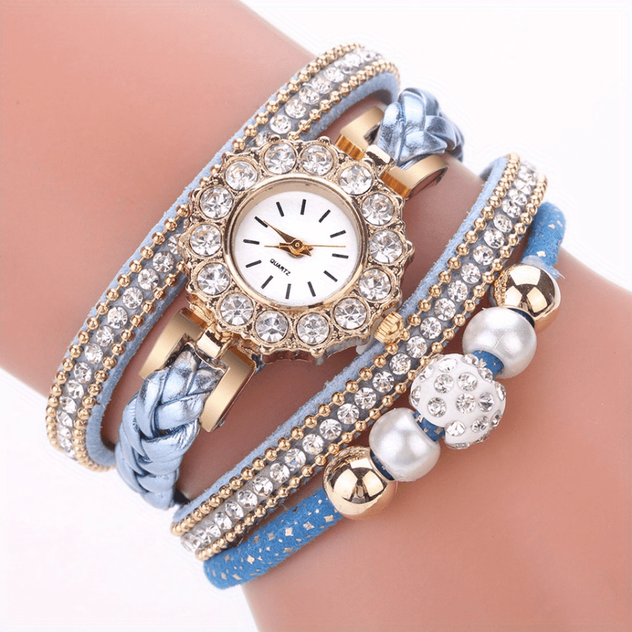 Luxury Dress Creative Watches Casual Women Bracelet Wristwatch Clock Christmas New Year Birthday Gifts