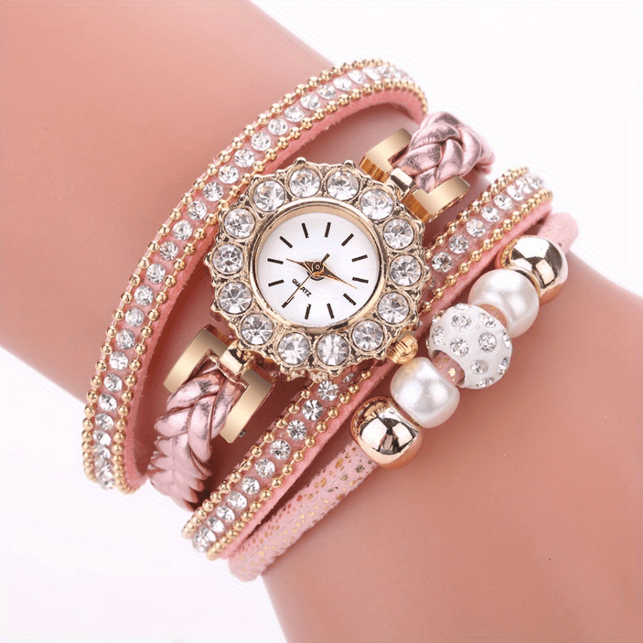 Luxury Dress Creative Watches Casual Women Bracelet Wristwatch Clock Christmas New Year Birthday Gifts