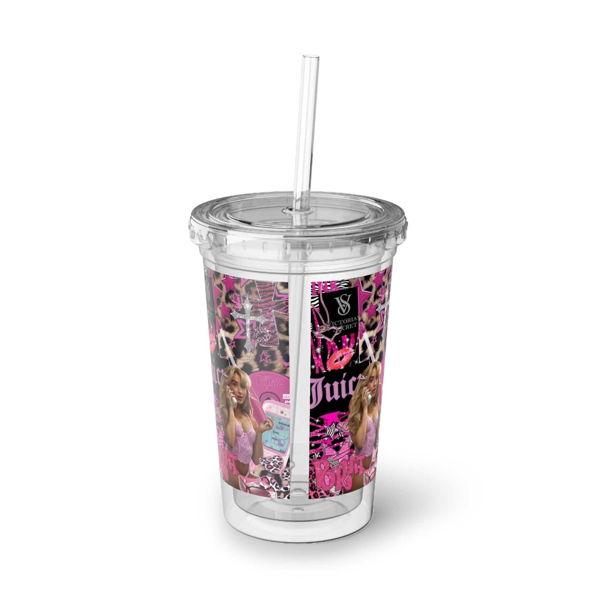 Suave Acrylic Cup - Fun & Stylish Drinkware for Every Occasion