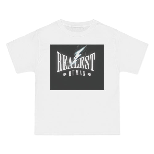 Realest Human Short-Sleeve T-Shirt - Motivational Graphic Tee