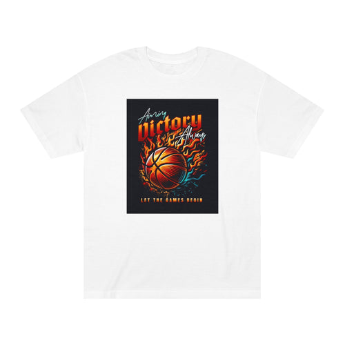 Victory Always Men's Classic Tee - Perfect for Basketball Fans