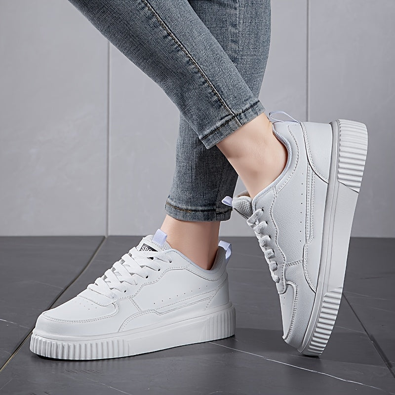 Women's Stylish & Lightweight Sneakers - Comfortable, Breathable Fabric Lining, Non-Slip Sole for All Seasons