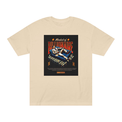 Mindset of Billionaire Unisex Classic Tee - Motivational Graphic T-Shirt