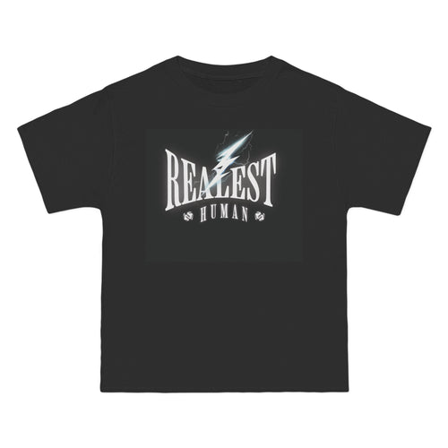 Realest Human Short-Sleeve T-Shirt - Motivational Graphic Tee