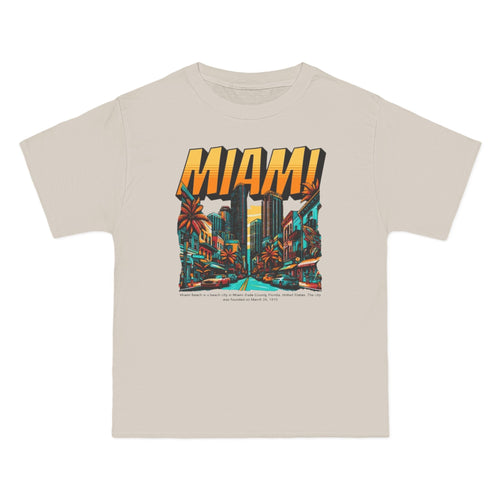 Miami Vintage Graphic T-Shirt - Perfect for Summer Adventures