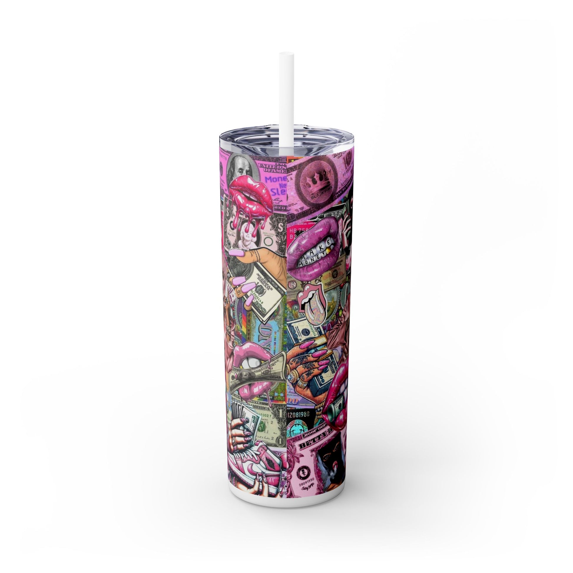Colorful Pop Art Vibes Water Bottle