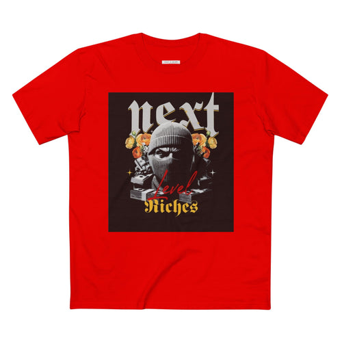 Next Level Riches Graphic Tee for Ambitious Men