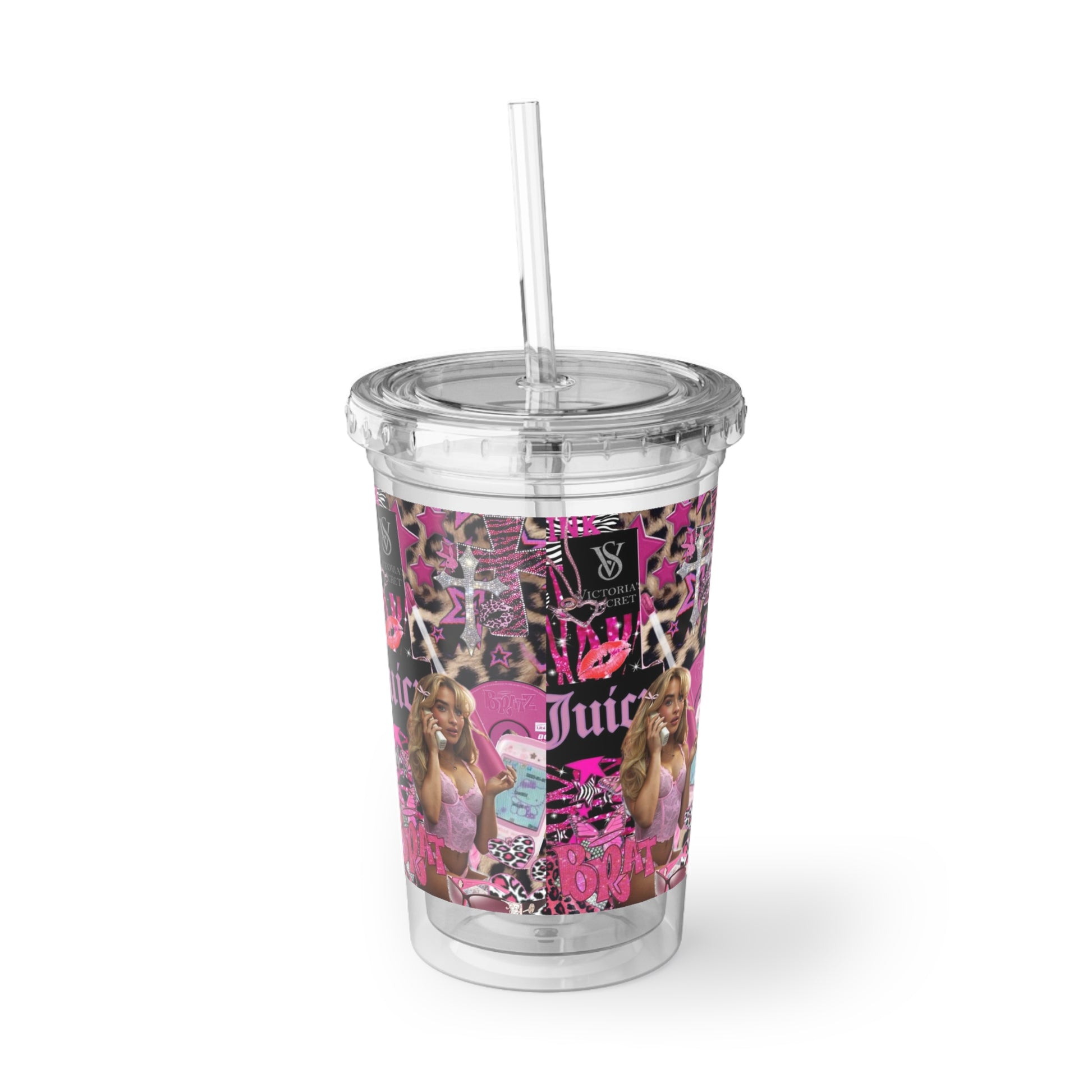 Suave Acrylic Cup - Fun & Stylish Drinkware for Every Occasion