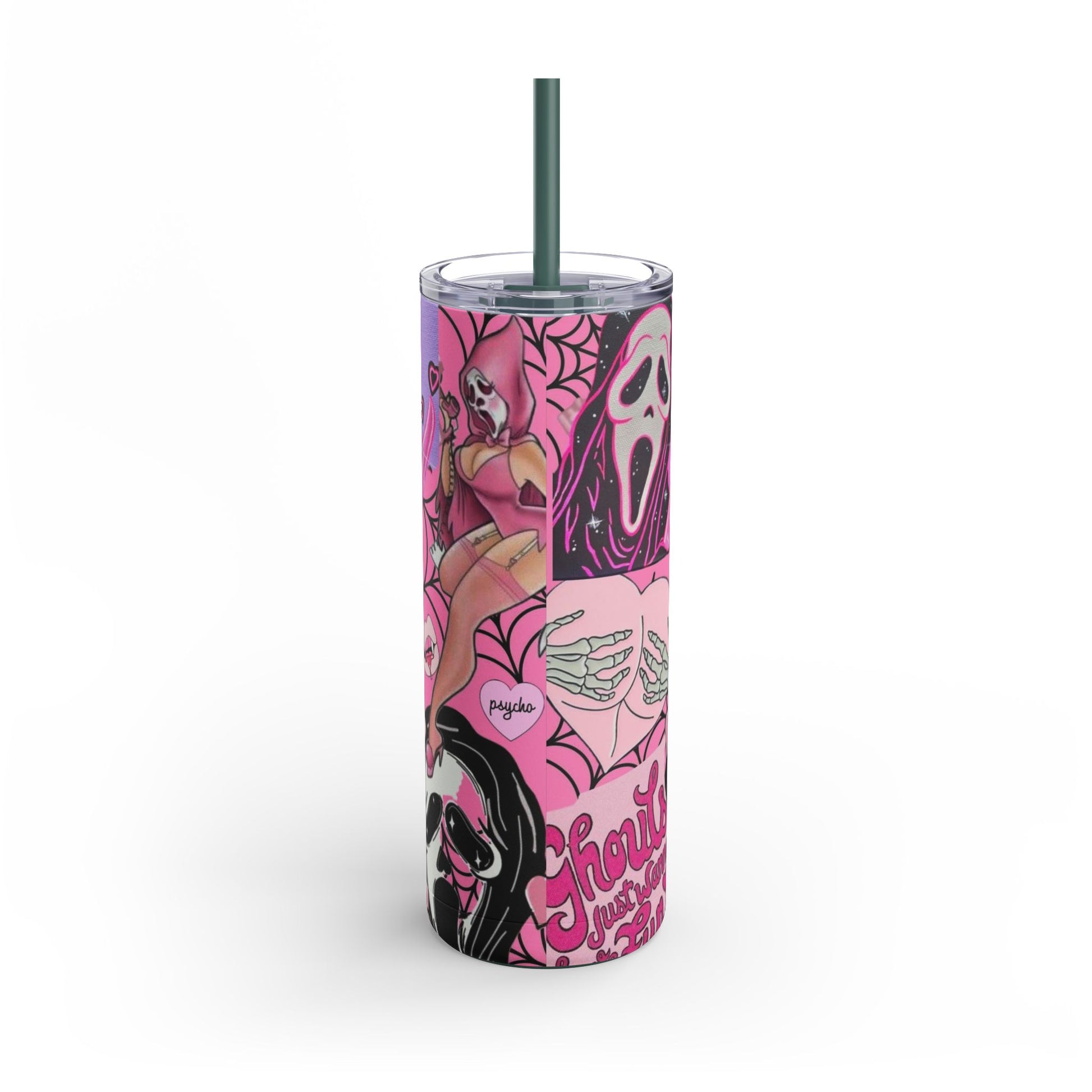 Scream-Themed 20oz Tumbler | Stylish & Playful Drinkware for Horror Fans