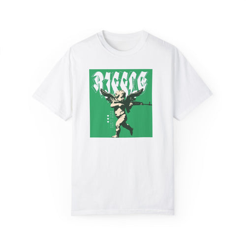 Male Outting Riffle T-Shirt - Vintage Style Graphic Tee with Bold Design
