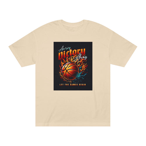 Victory Always Men's Classic Tee - Perfect for Basketball Fans