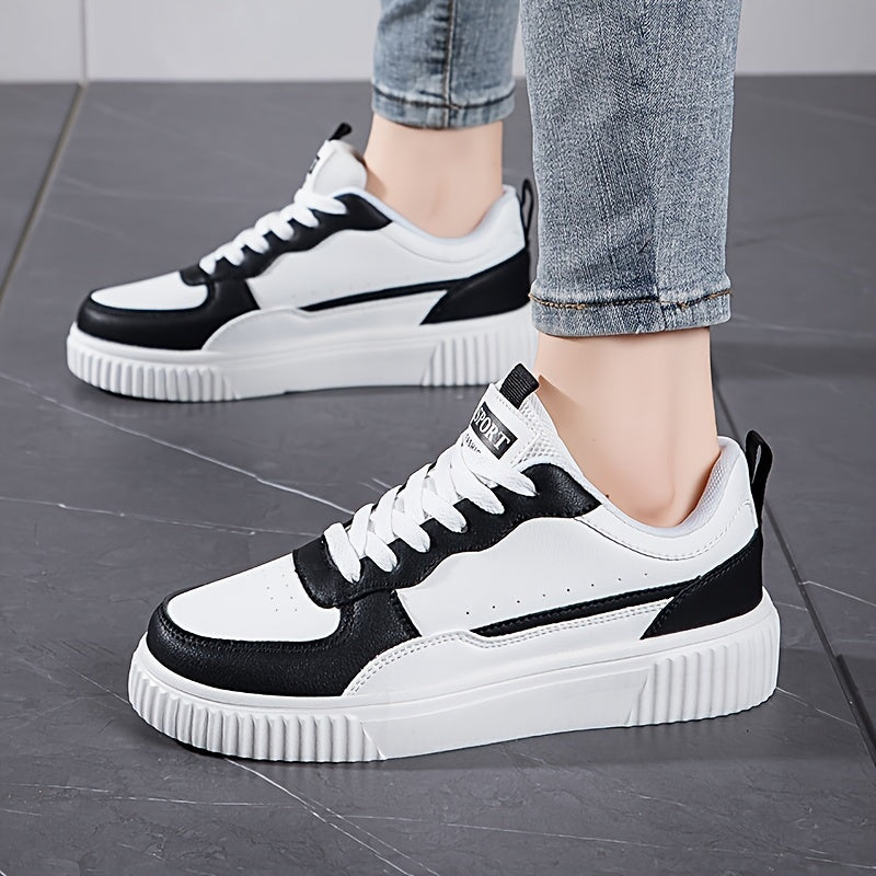 Women's Stylish & Lightweight Sneakers - Comfortable, Breathable Fabric Lining, Non-Slip Sole for All Seasons