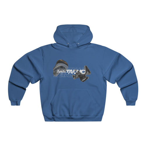 Streetwear Metallic Graphic Hoodie for Trendsetters