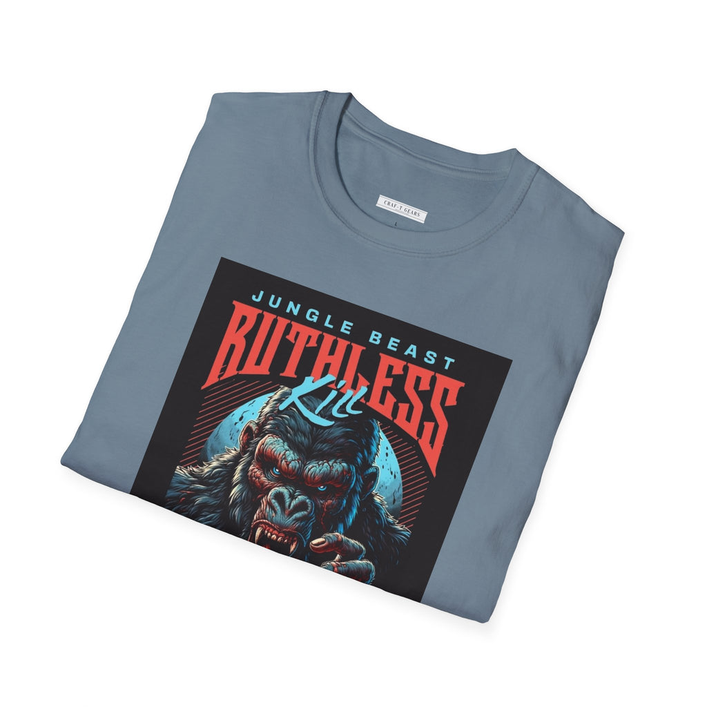 Jungle Beast Graphic T-Shirt - Ruthless Kill Design