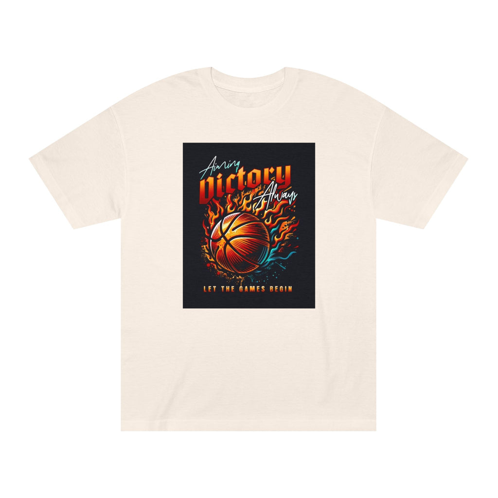 Victory Always Men's Classic Tee - Perfect for Basketball Fans