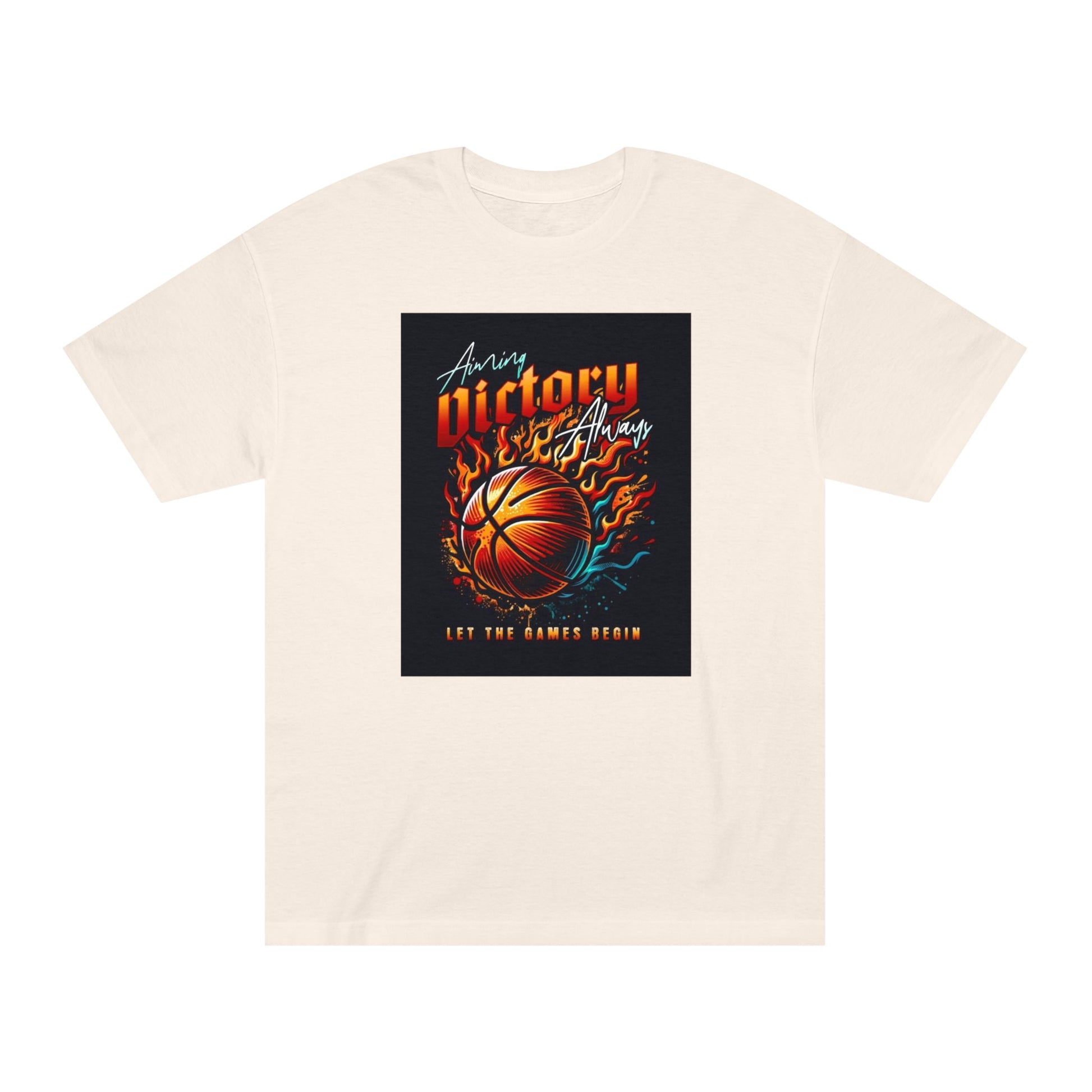 Victory Always Men's Classic Tee - Perfect for Basketball Fans