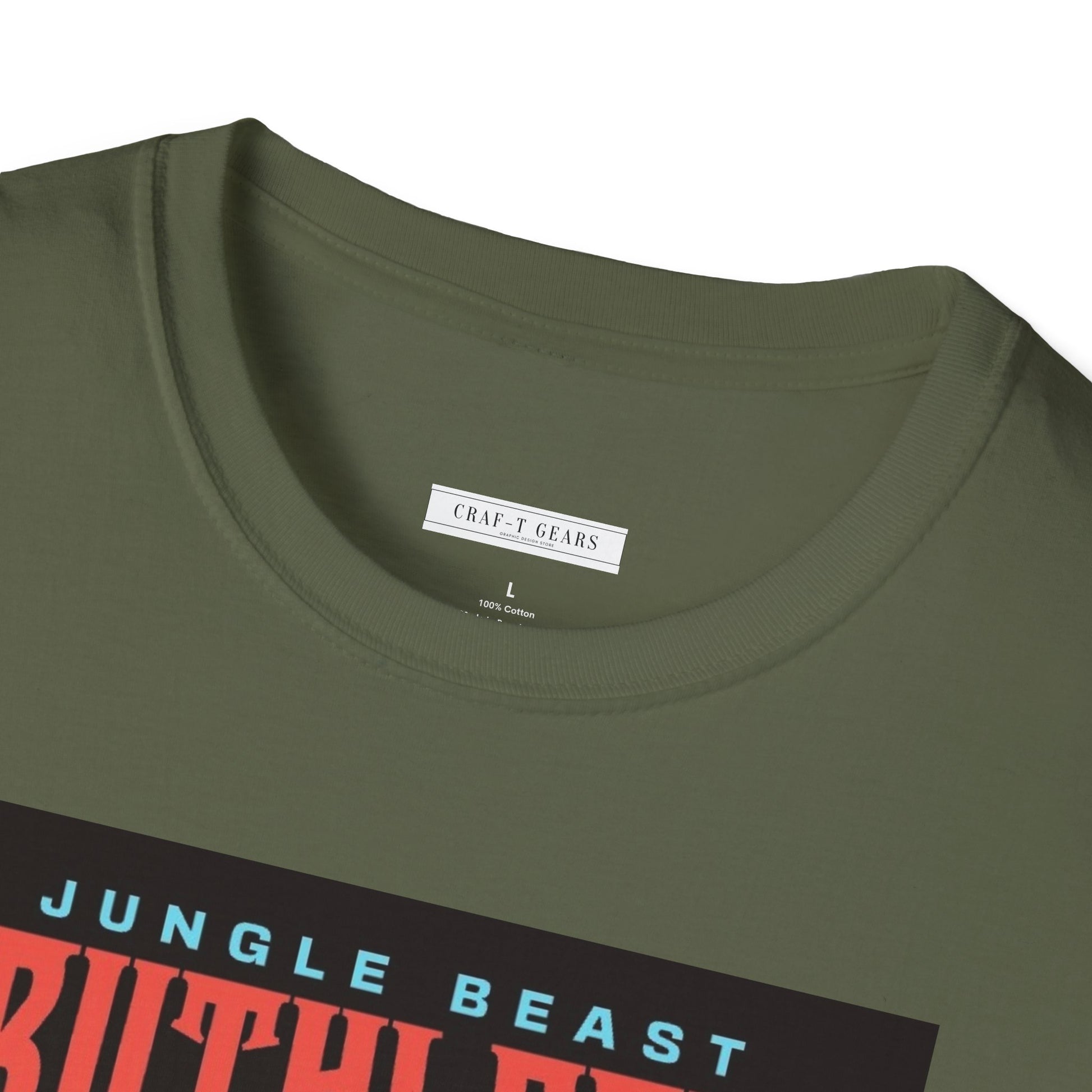 Jungle Beast Graphic T-Shirt - Ruthless Kill Design