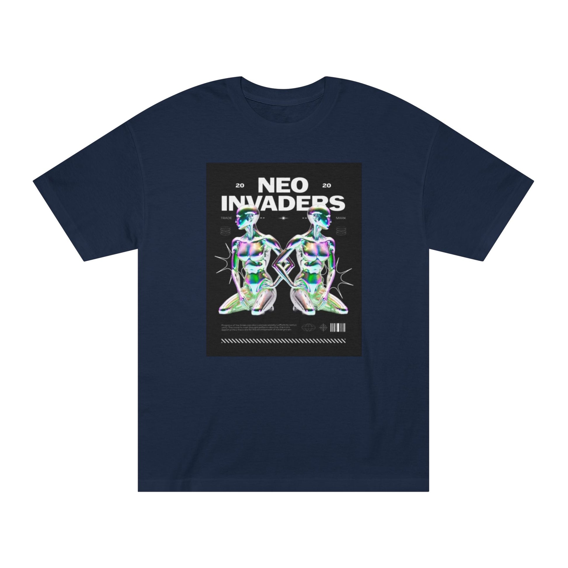Women Classic Tee - Neo Invaders Graphic Tee - Trendy and Bold Streetwear