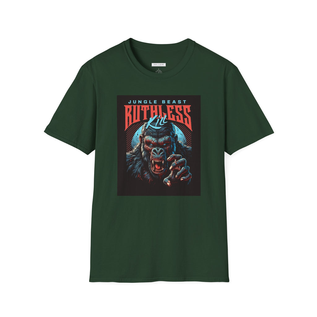 Jungle Beast Graphic T-Shirt - Ruthless Kill Design