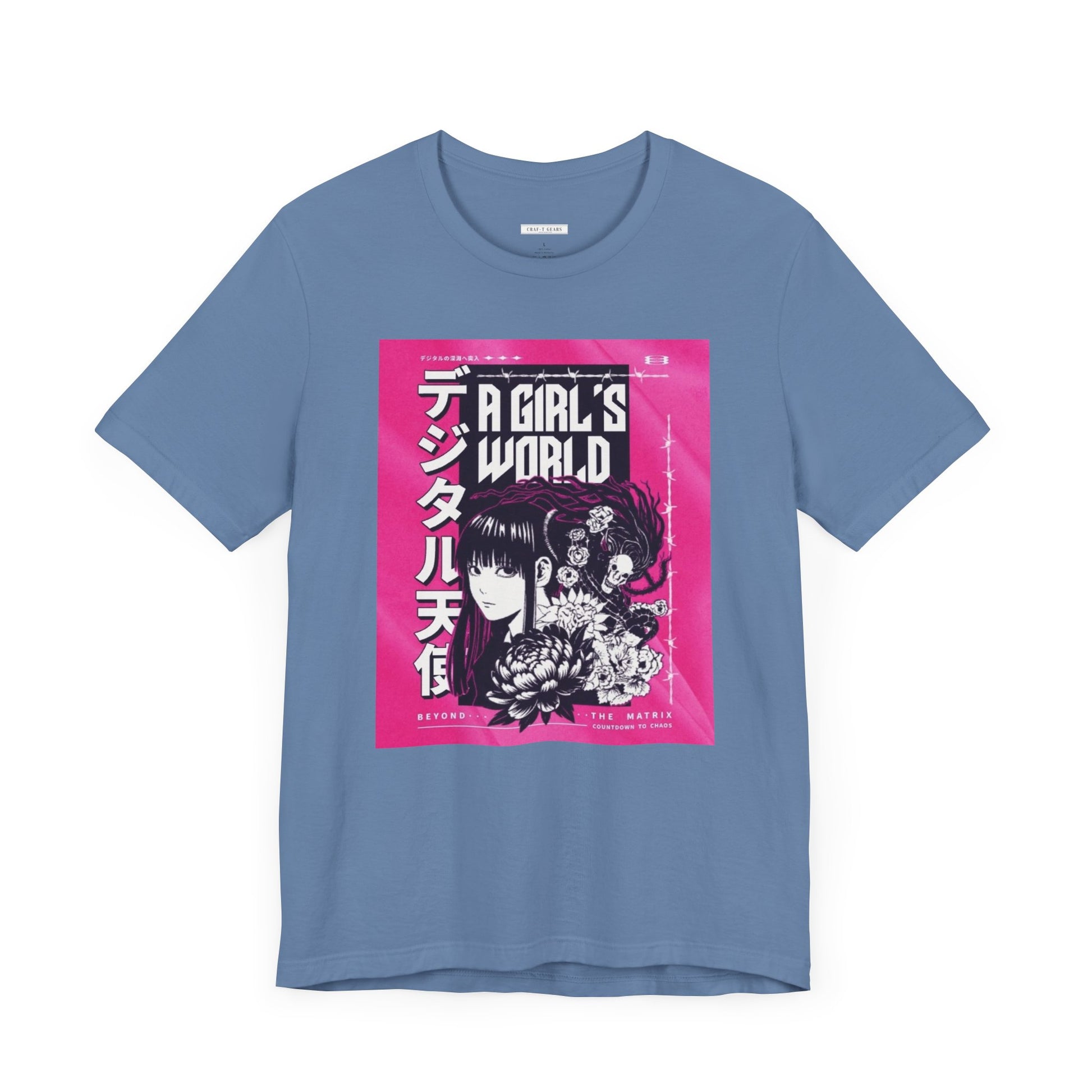 A Girl's World Graphic Tee - Women Short Sleeve T-Shirt