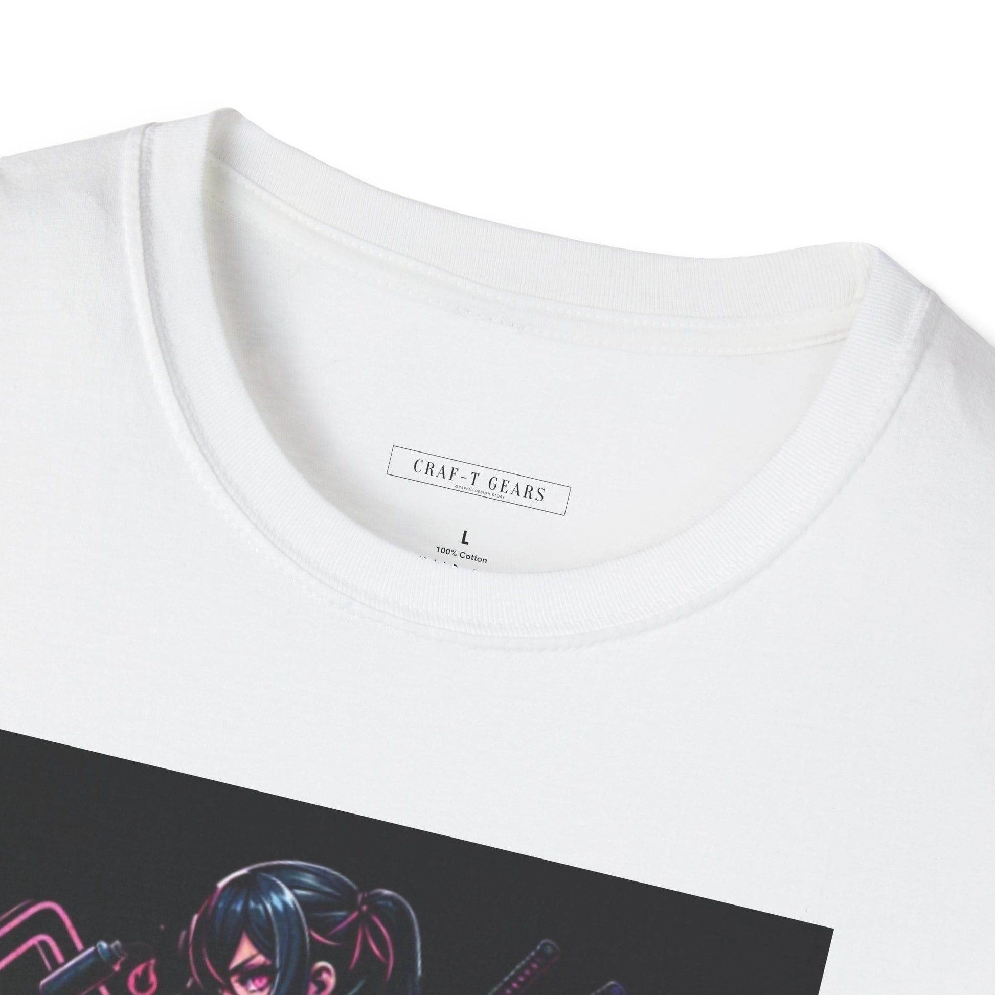 Samurai Vibe Women Softstyle T-Shirt - Perfect for Anime Lovers & Casual Wear