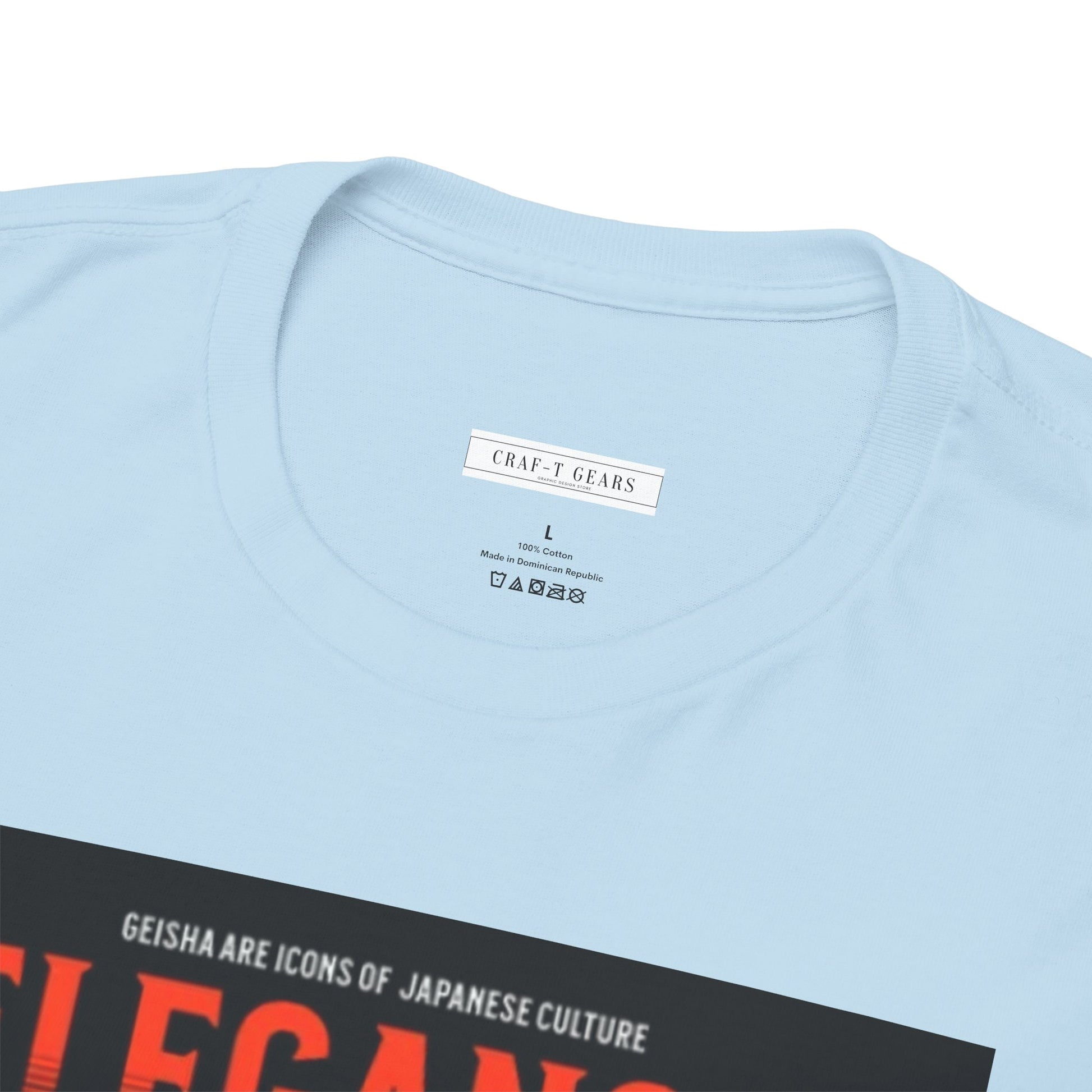 Women Heavy Cotton Tee - Japanese Elegance Graphic Shirt