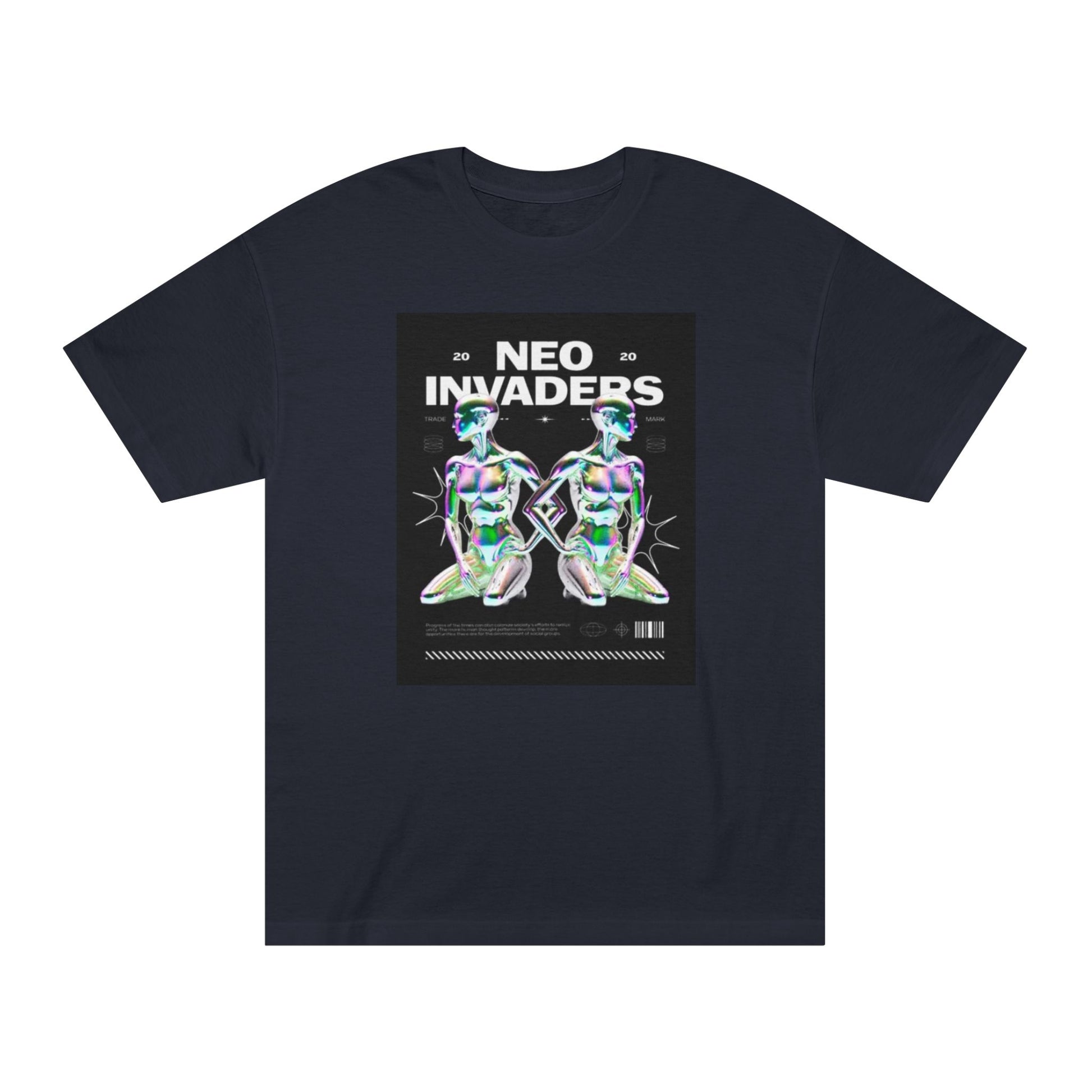Women Classic Tee - Neo Invaders Graphic Tee - Trendy and Bold Streetwear