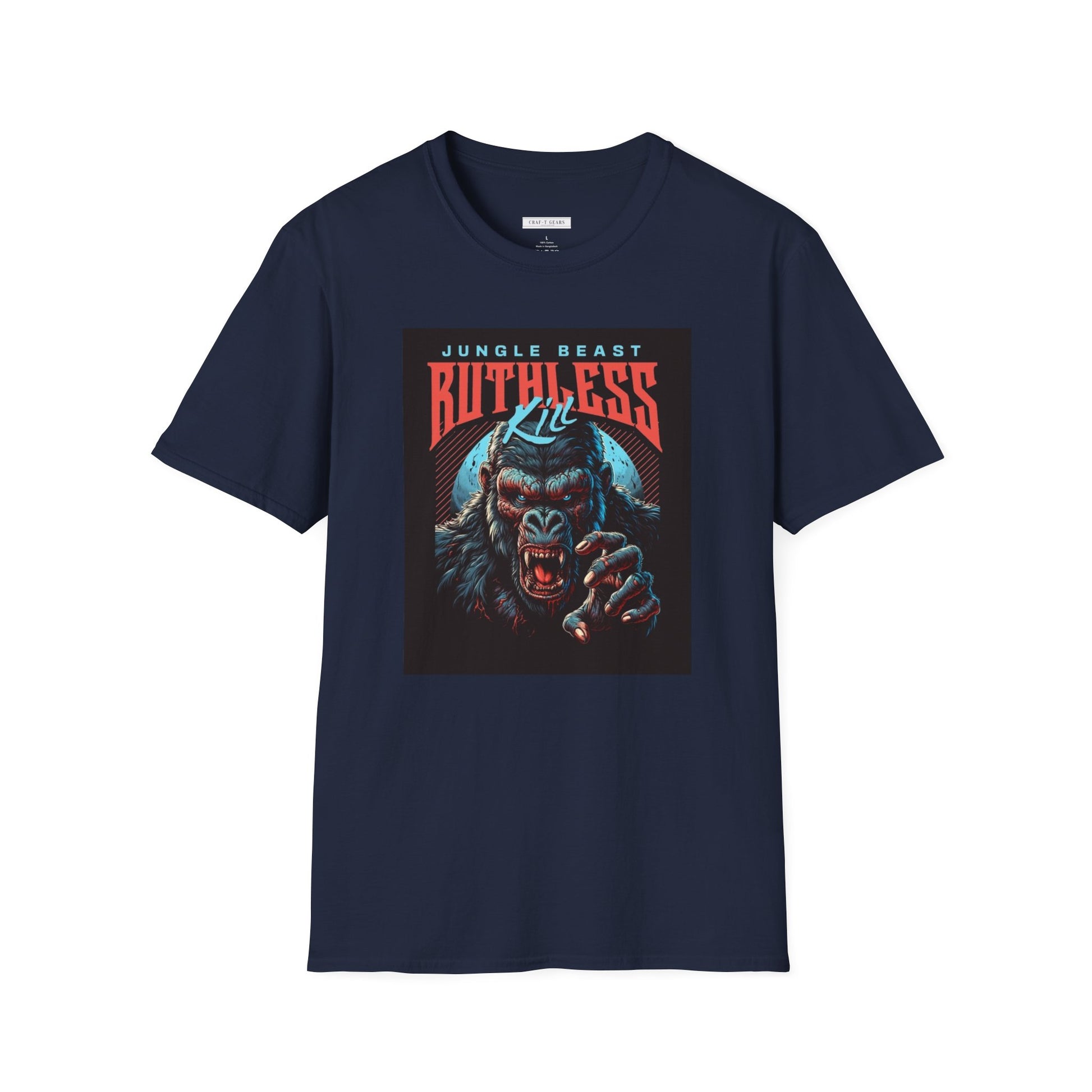 Jungle Beast Graphic T-Shirt - Ruthless Kill Design