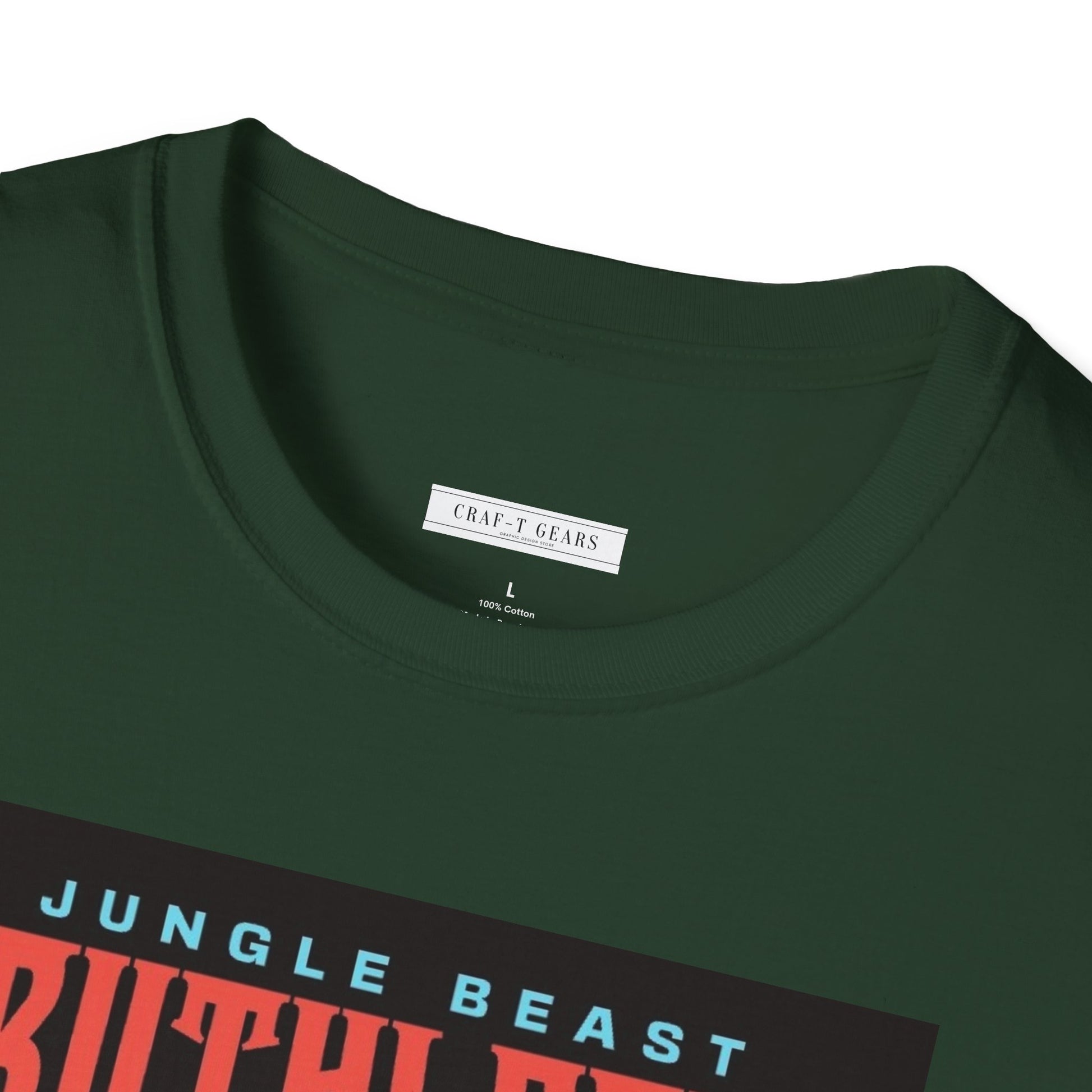 Jungle Beast Graphic T-Shirt - Ruthless Kill Design