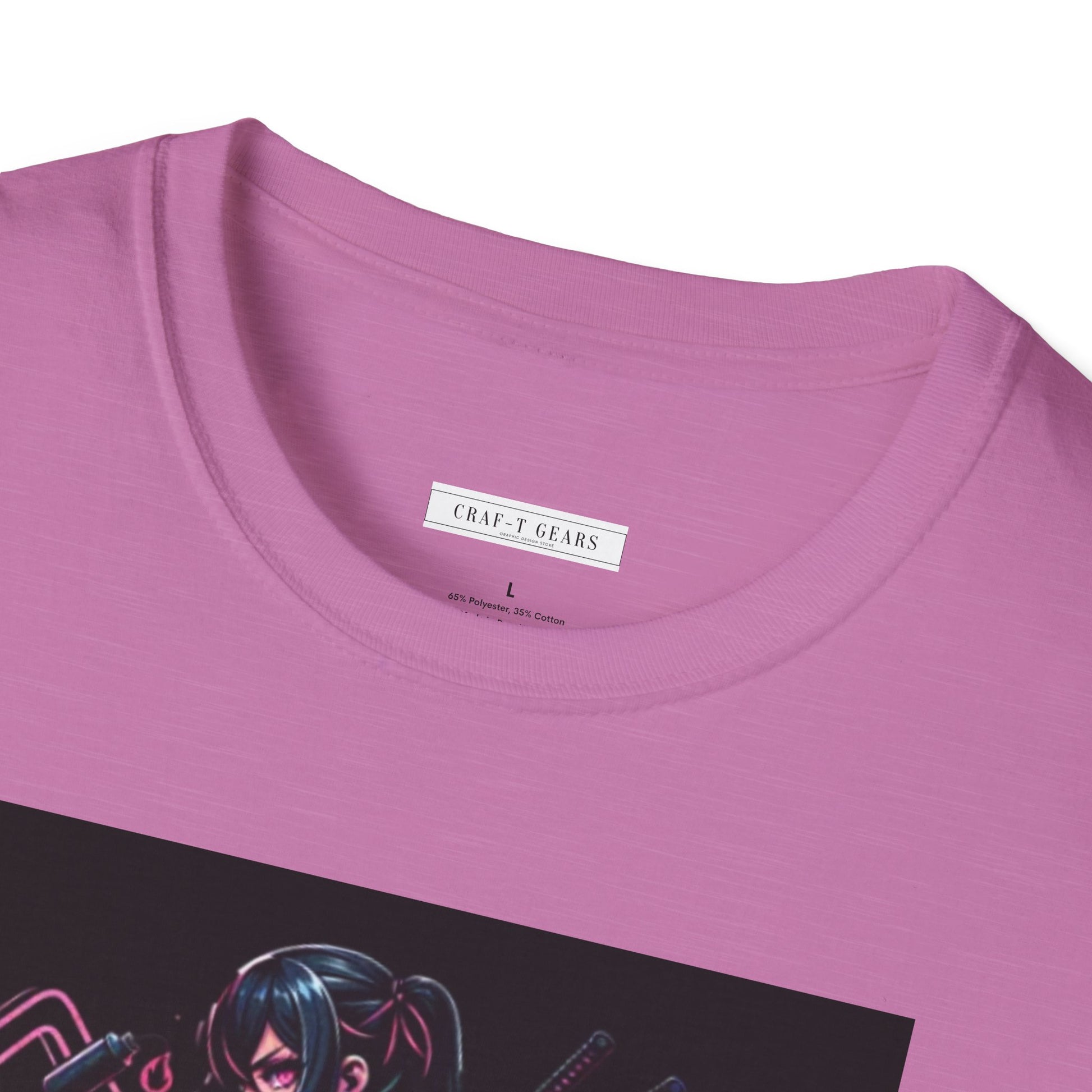 Samurai Vibe Women Softstyle T-Shirt - Perfect for Anime Lovers & Casual Wear