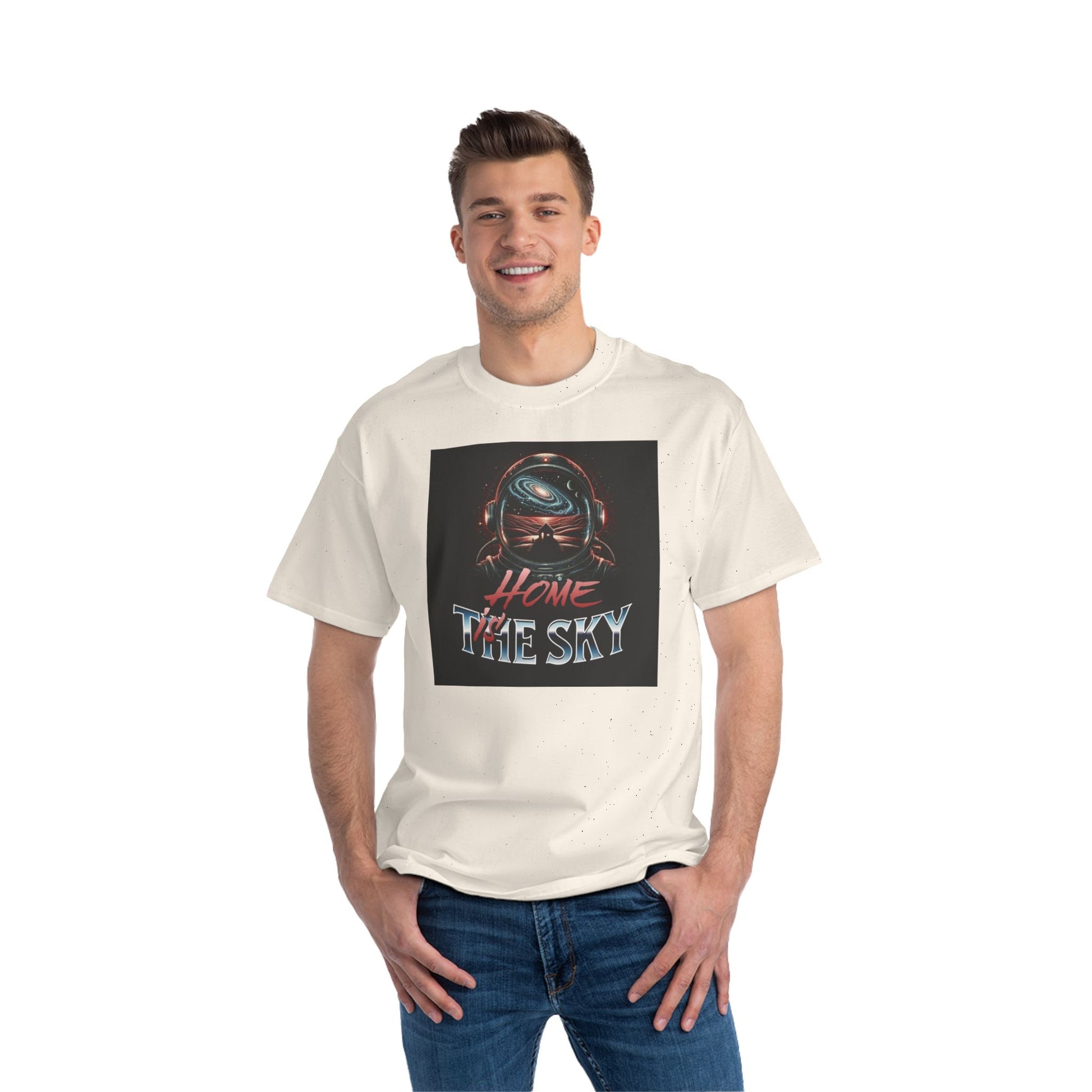 Home in the Sky Graphic Tee - Beefy-T® Short Sleeve T-Shirt
