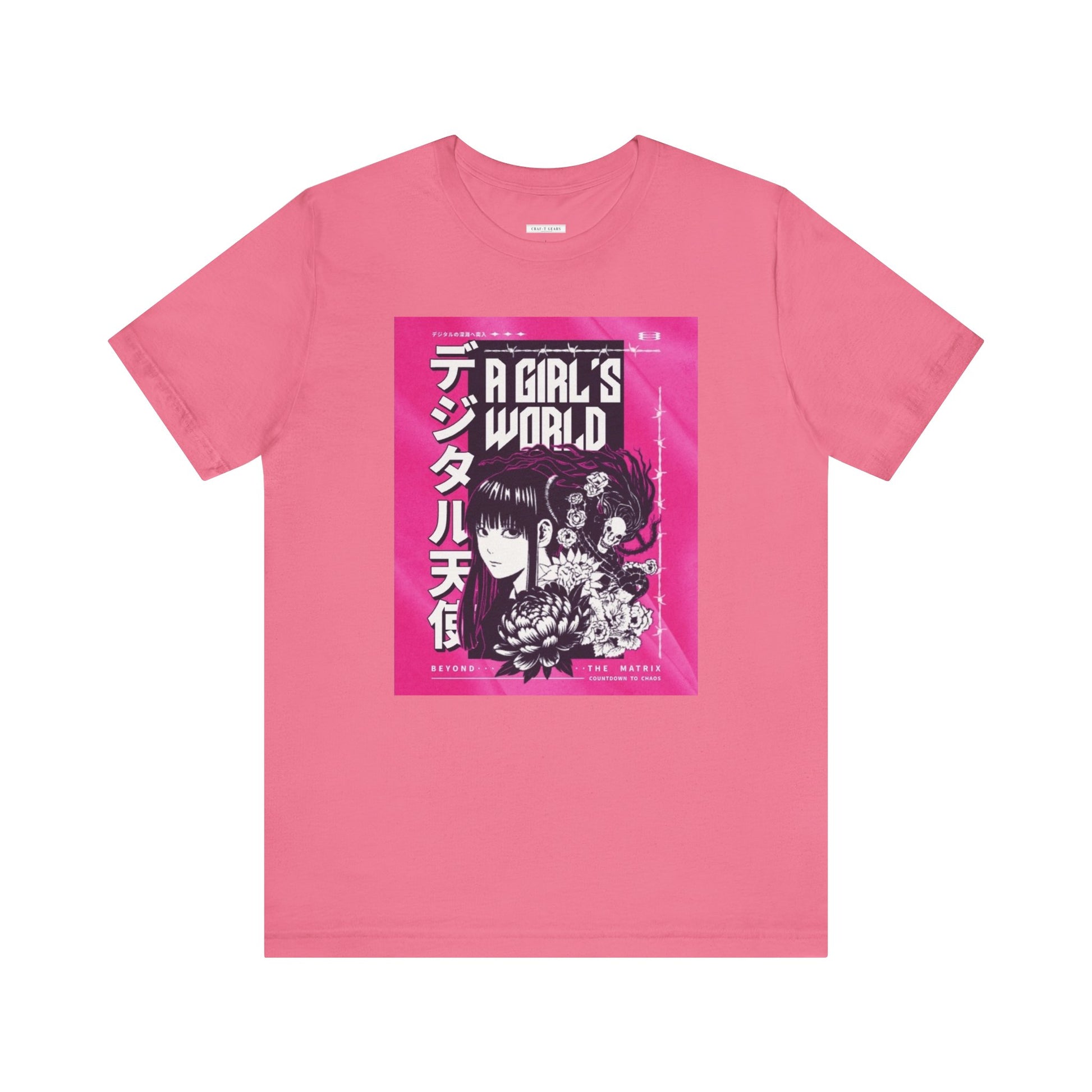 A Girl's World Graphic Tee - Women Short Sleeve T-Shirt