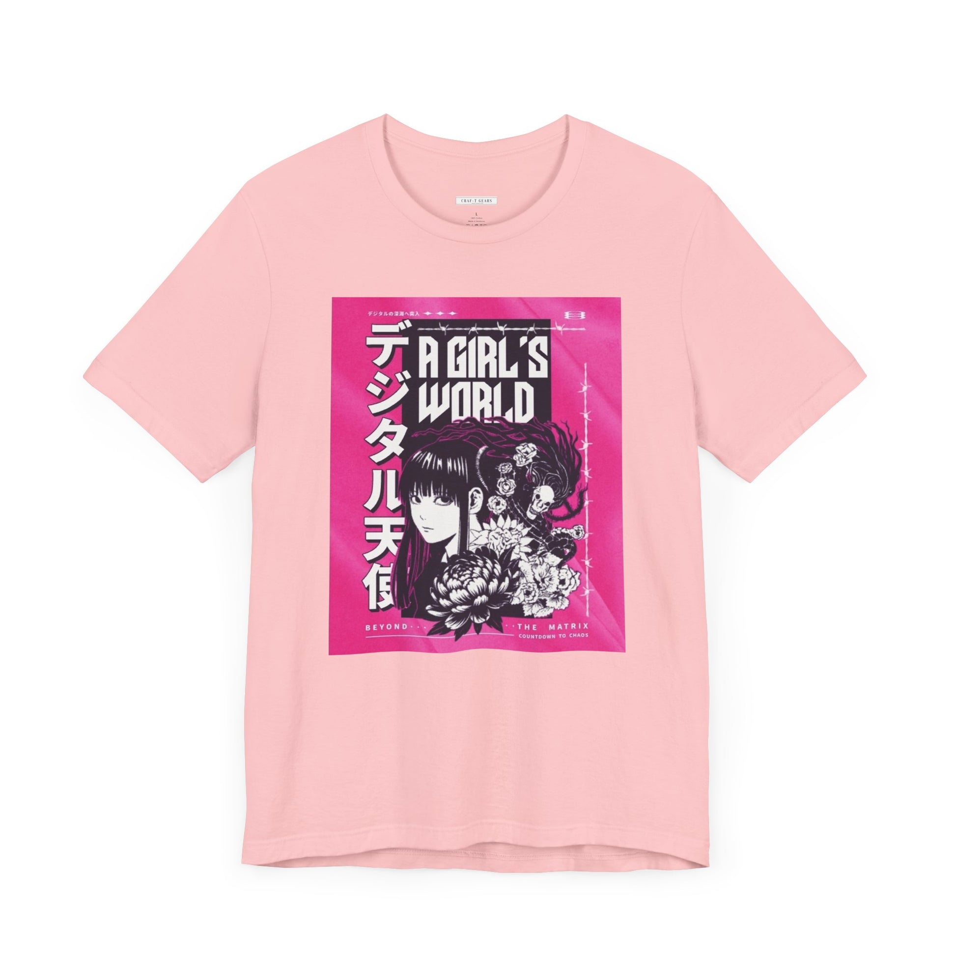 A Girl's World Graphic Tee - Women Short Sleeve T-Shirt