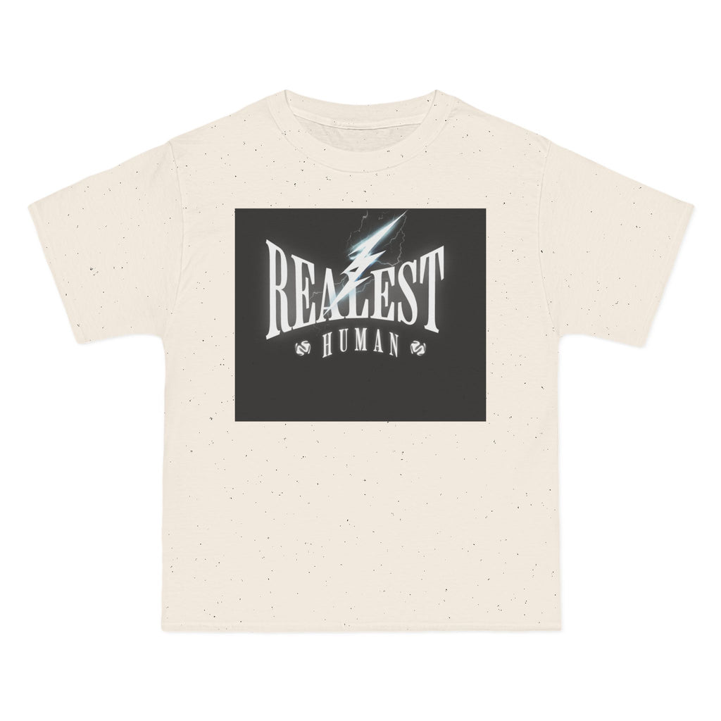 Realest Human Short-Sleeve T-Shirt - Motivational Graphic Tee