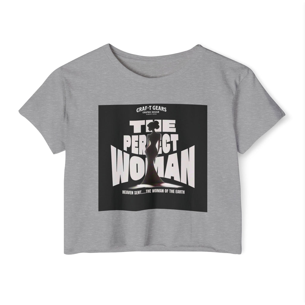 The Perfect Woman Festival Crop Top | Stylish Women's Apparel for Festivals & Celebrations