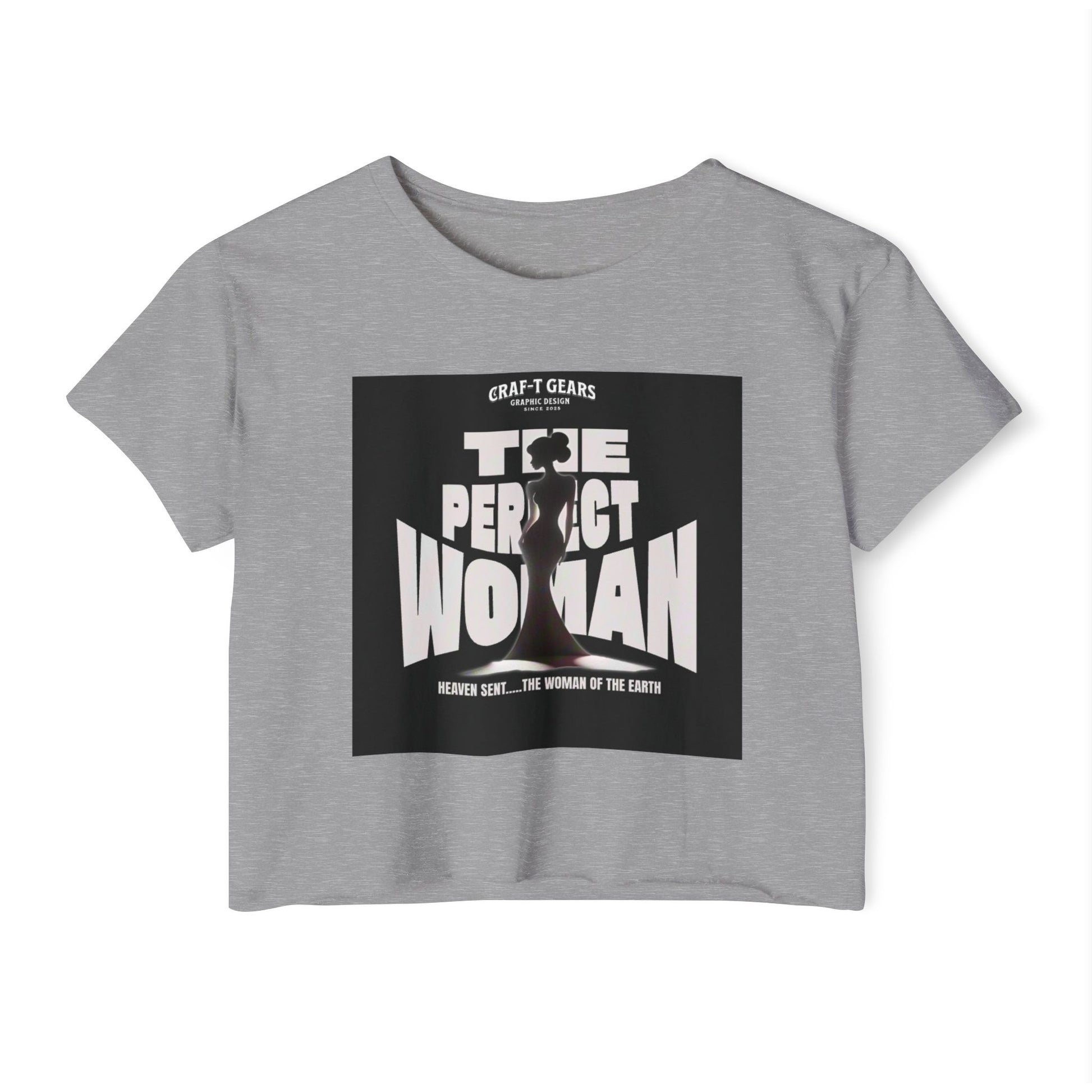 The Perfect Woman Festival Crop Top | Stylish Women's Apparel for Festivals & Celebrations
