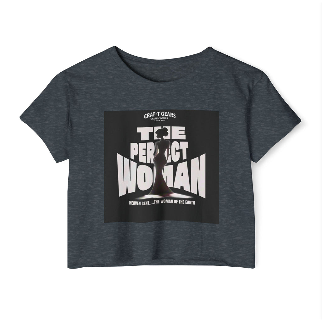 The Perfect Woman Festival Crop Top | Stylish Women's Apparel for Festivals & Celebrations