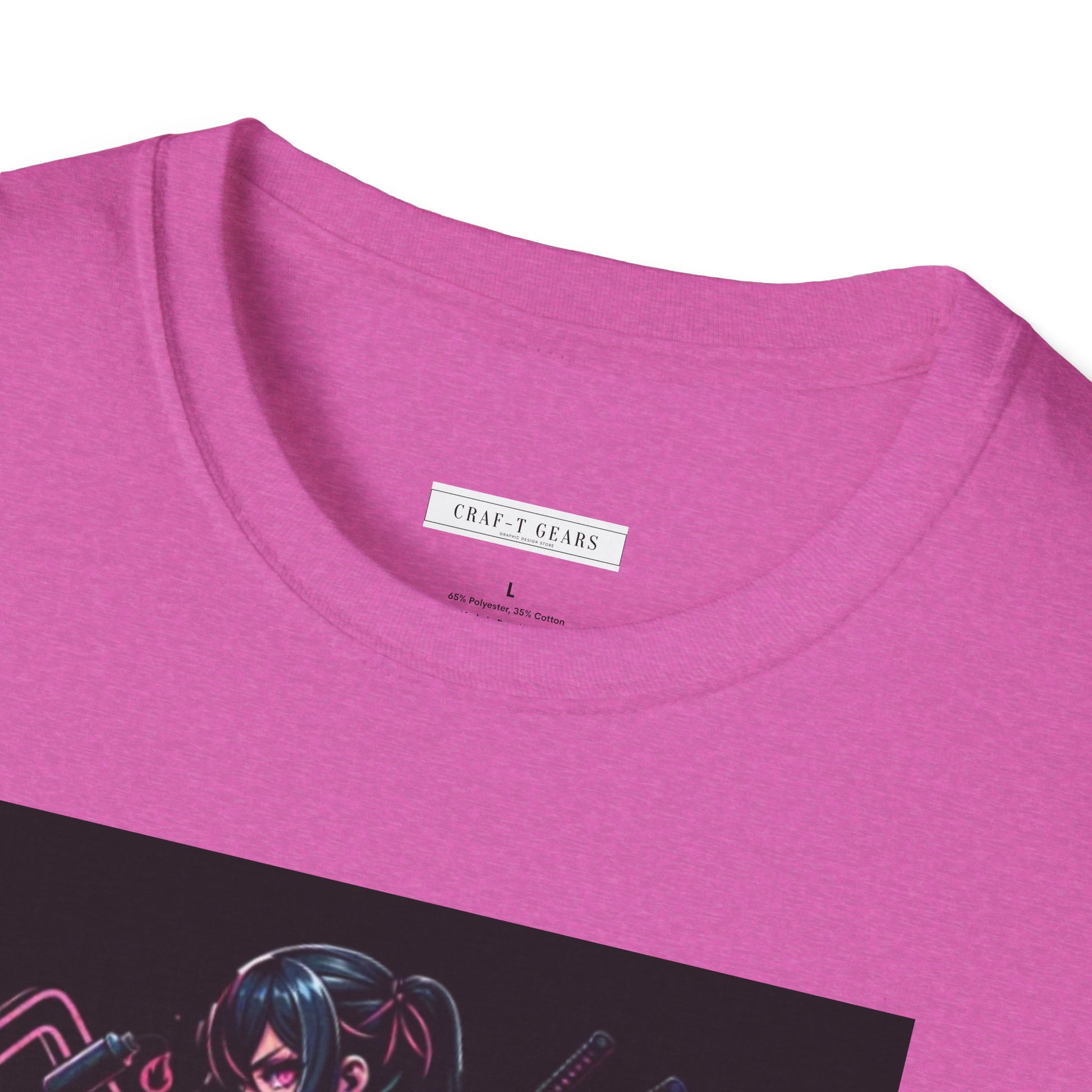 Samurai Vibe Women Softstyle T-Shirt - Perfect for Anime Lovers & Casual Wear
