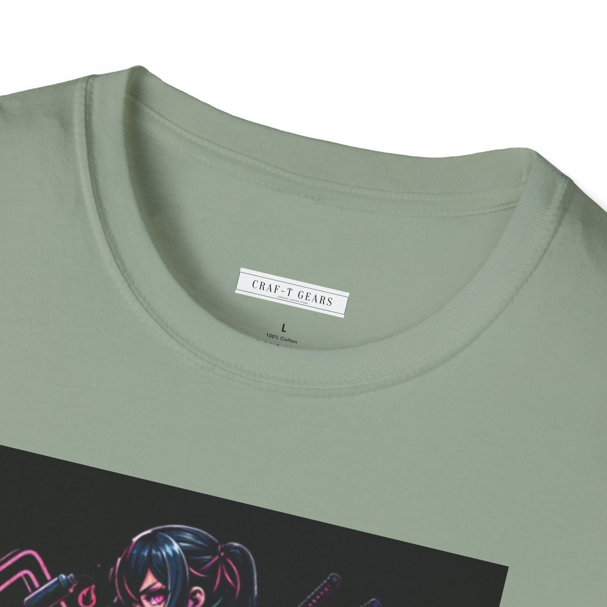 Samurai Vibe Women Softstyle T-Shirt - Perfect for Anime Lovers & Casual Wear